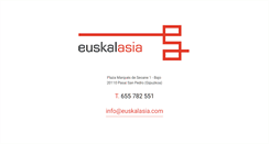 Desktop Screenshot of euskalasia.com